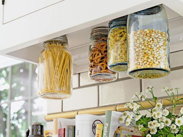 8 ideas para organizar tu cocina Repisas pequeñas para cocinas