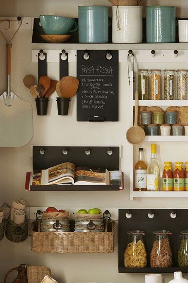 AlegrÃa en la cocina Repisas pequeñas para cocinas
