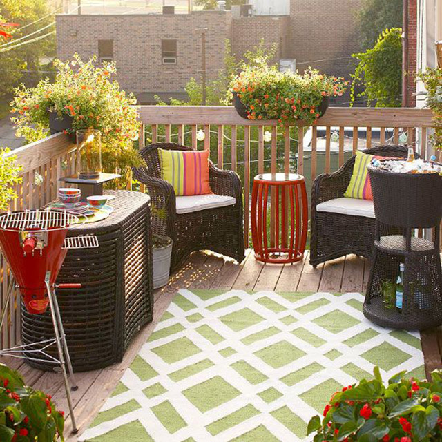 Alfombras de exterior Diseño patio Rug