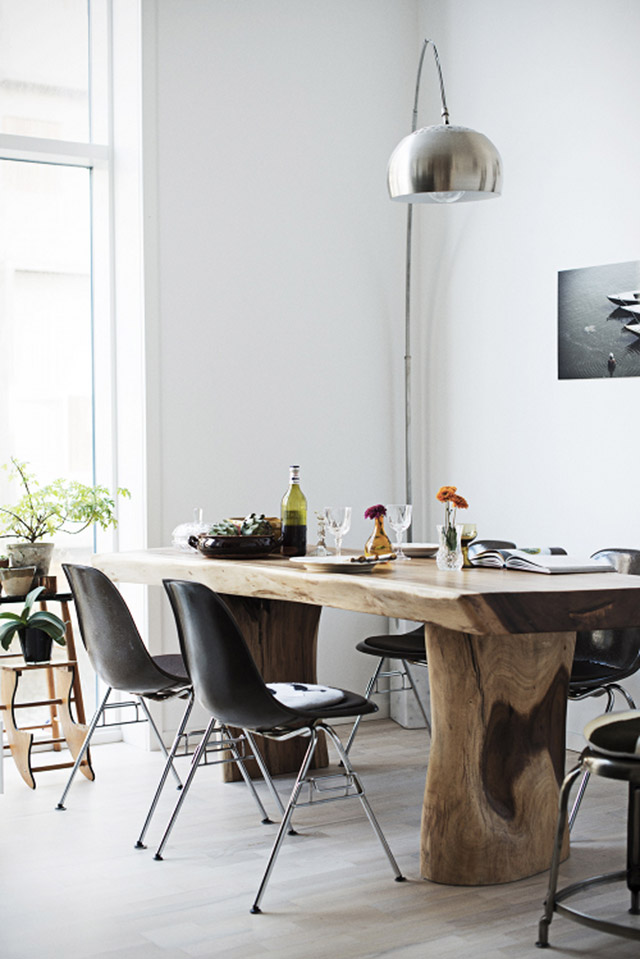 Comedores: tendencias 2016 Mesas de comedor de madera rustica