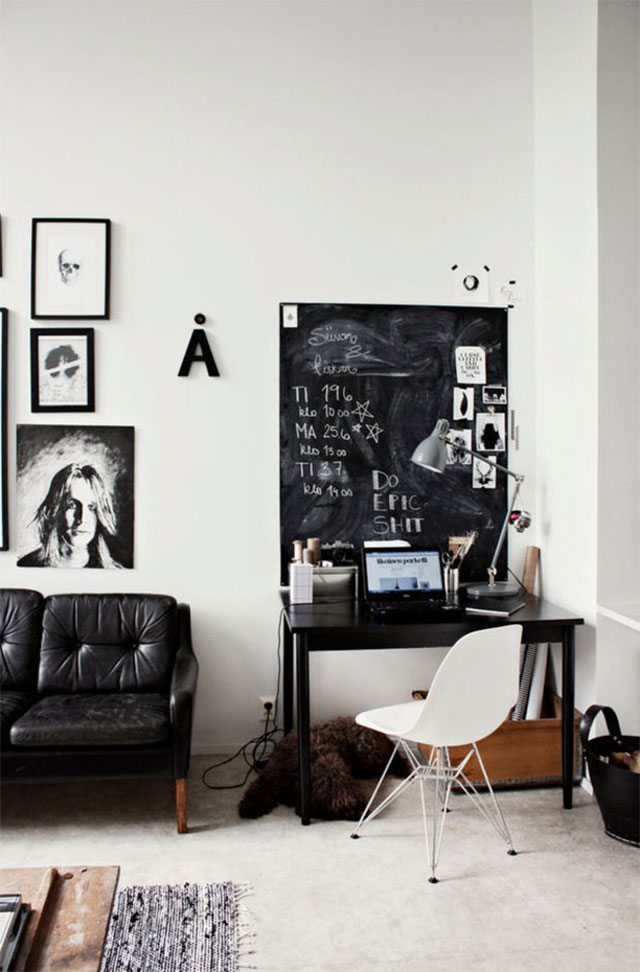 Hacks para organizar tu espacio creativo (y mejorar tu productividad) Mesa de creativo White cocina
