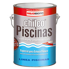 Pintura para piscina para poro abierto