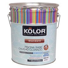 Pintura para piscina de impermeabilización selectiva