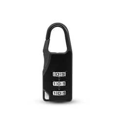 GEN - CH-074-S MINI CANDADO CON CLAVE COLOR NEGRO