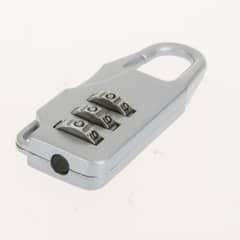 GEN - MINI CANDADO CON CLAVE COLOR SILVER CH-074-S