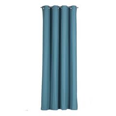 CLEMS CORTINAS - Cortina Tradicional 100% Blackout Turquesa