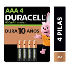 DURACELL - Pila Recargable Tamaño Aaa X4 / Superstore