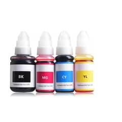 PREMIUM - Tinta GI 190 Pack 4 Colores Compatible con G2100 G2110 G3110 G4110