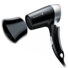 REMINGTON - Secador de Pelo Plegable de Viaje 220V/110V D2400 Negro