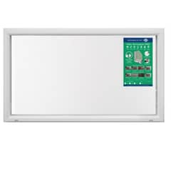 DVP - Ventana PVC Termopanel Fija Blanca 120x70cm