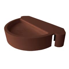 DVP - Tapa Universal Canaleta Agua Lluvia 110mm Café - Café