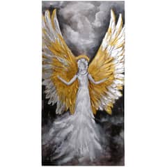 MALLORCA - Cuadro Decorativo Angel Gold 140 x 70