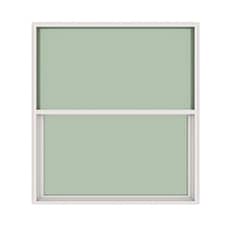 DVP - Ventana PVC Termopanel 50x60cm Guillotina Blanca