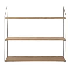 URBAN PRODUCTS - RACK CON 3 ESTANTES 60X15X54CM METAL GRIS