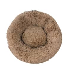 GENERICO - Cama Para Mascota Perros Y Gatos 80cm Tamaño Xxl BEIGE OSCURO