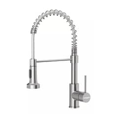COREAQUA - Llave Monomando Lavaplatos Flex Griferia Cocina - Plateado