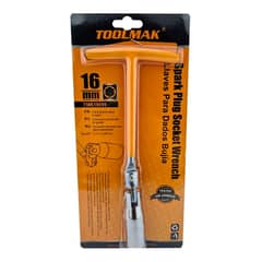 GENERICO - Llave Dado Saca Bujia Auto 16mm Toolmak Tmk19099