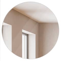 DELL ORTO - Espejo redondo 80 cm con bastidor