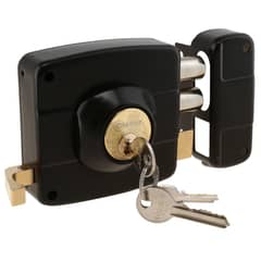 OISTER - Cerradura Sobreponer 111 Caja Metálica - Negro