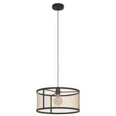EGLO - Lámpara Colgante Dellow Acero E27 1X40w Cod43604