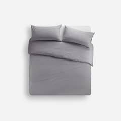 ROSEN - Funda Plumón Stamp Unicolor 1,5 Plazas Marengo