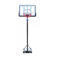 AUCKLAND OUTDOOR - Aro Basquetbol Basketball Altura Regulable Portatil Red