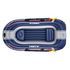 BESTWAY - Bote Inflable Con Remos E Inflador Treck X2 2.55X1.27M