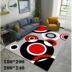 ANGELES DEL HOGAR - Alfombras Lisas con diseños 3D 200x240 cm