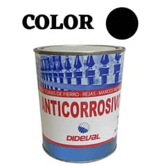 GENERICO - Anticorrosivo 1 Galon NEGRO Dideval