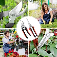 AIZO - Profesional Liviana Tijera De Podar Corte Jardin 2pcs