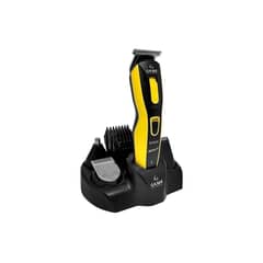 GAMA - Cortapelo GCX 623 Sport Amarilla Italy Multistyler 5 en 1 USB
