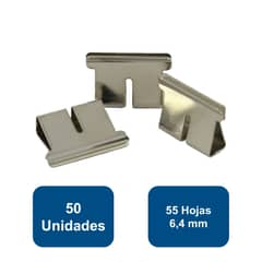 ADIX - Magic Clip Metálico 55 hojas 50un