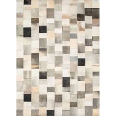 BAZHARS - Alfombra Patch Cuero Nir 506 190X290