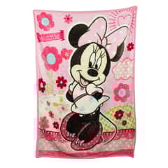 DISNEY - Saco con Broche Bebé Manta Minnie Rosado