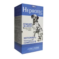 DRAG PHARMA - Heprotec 180ml Estimulante del Apetito Para Perros