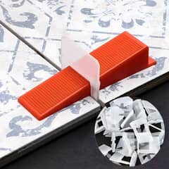 AIZO - 3mm 100 Clip Nivelador De Ceramica Porcelanato Separador