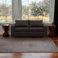 MUEBLES AMERICA - Sofá Neo 3 Cuerpos Cuero Auris Negro