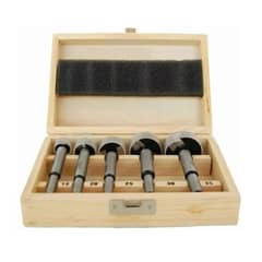 GENERICO - Set Juego De Brocas Fortsner Para Madera 5 Piezas Toolmak