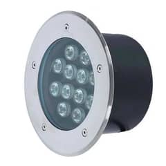GENERICO - Foco Led Piso 12w Exterior Embutido Luz calida