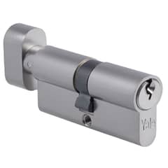 YALE - Cilindro Euro 70 mm Llave/Perilla