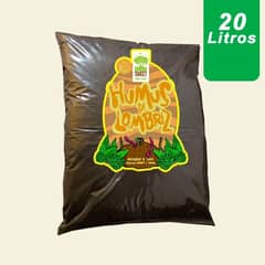GROW SWEET - Humus Lombriz Roja, Artesanal, Gran Calidad 20 Litros