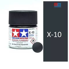 TAMIYA - Pintura X1 A X35 Color 10 Ml Maquetas 1pcs-