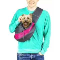 DEFENSOR FOREVER - Bolso Banano Transportador Para Mascotas Perros gatos Rosado