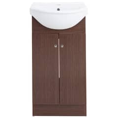 DOMSA - Kit Mueble Vanitorio MB40Z Nogal 44x35x89cm Sin Monomando
