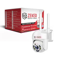 ZEKER - Cámara de Seguridad Wifi Exterior Impermeable 2MP 5G