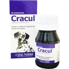 Dragpharma - Cracul Ayuda Evitar Ingesta de Heces para Perros