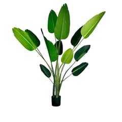 ARBUSTO REAL - Planta Artificial Ave del Paraiso 180 cm. / 12 Hojas