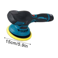 GENERICO - Pulidora orbital Recargable Con Accesorios Modelo 02