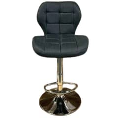 SM - Piso Bar silla taburete Aviador negro
