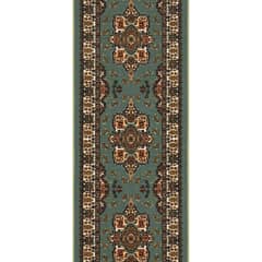 MROTTO - Alfombra de Pasillo Antideslizante 60 cm x 2,5 m Verde
